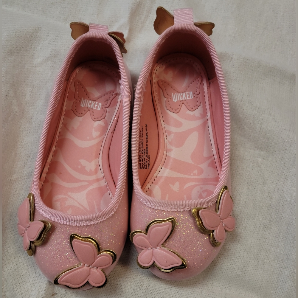 Groundup Wicked Pink Butterfly Loafer Sz 8
